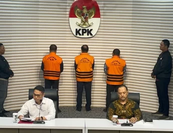 beberapa pejabat terduga kasus korupsi basarnas