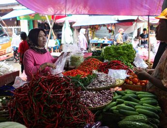 Bapanas mencatat sejumlah pangan mulai beras, bawang, cabai, daging sapi, hingga telur ayam mengalami kenaikan harga di tingkat pedagang eceran di seluruh wilayah Indonesia per 22 Juli 2024.
