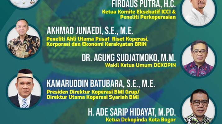Kita ingin sekaligus menyosialisasikan bahwa koperasi masih eksis, berperan dan mampu menjadi mitra pemerintah dalam rangka meningkatkan ekonomi daerah