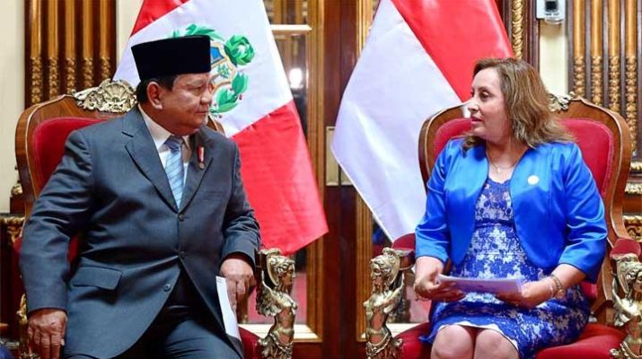 Presiden RI Prabowo Subianto mengatakan pertemuannya dengan Presiden Peru Dina Boluarte membahas sejumlah hal, mulai dari perjanjian kemitraan ekonomi komprehensif hingga pemberantasan narkoba