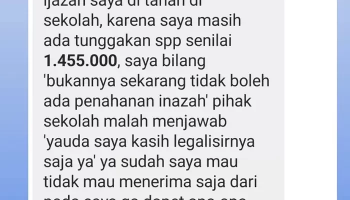 Sementara itu, Wakil Kepala Kesiswaan SMKN 4 Bogor, Mulyadi, memberikan klarifikasi. Menurutnya, peristiwa tersebut terjadi karena miskomunikasi antara alumni dan pihak sekolah.