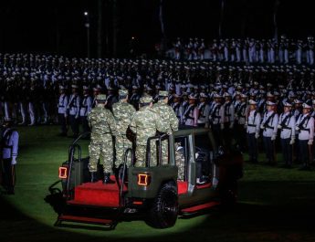 Tiga presiden RI saat retret di akmil Magelang