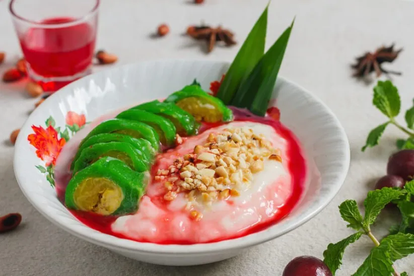 es pisang ijo
