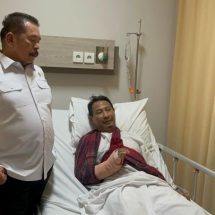 Jaksa Agung Jenguk Pegawai Korban Pembacokan, Ingatkan Jajaran Kejaksaan untuk Waspada