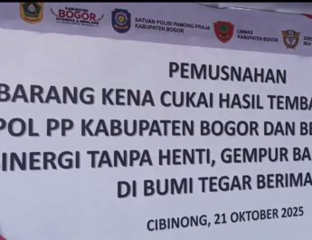 Pemusnahan Rokok Ilegal
