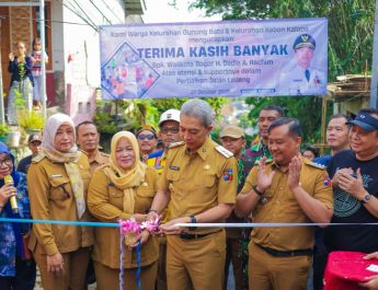 Wali Kota Bogor : Resmikan Jalan