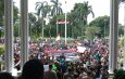 Gagal Bertemu Wali Kota, 500 Sopir Angkot Blokade Jalan Balai Kota Bogor, Desak Peremajaan Dibuka