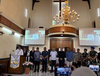 Wali Kota Bogor Hadiri Peryaan Natal Di Katedral Kota Bogor