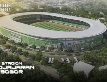 Desain GOR Panjajaran Kota Bogor