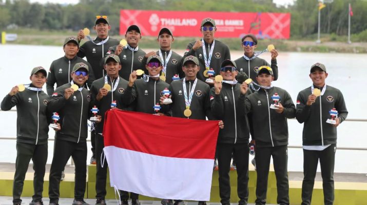 Yuda Firmansyah Berhasil Bawa Emas di 4 Lomba Dayung