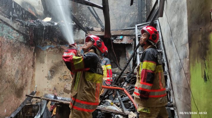 Kebakaran Warung di Bogor Selatan