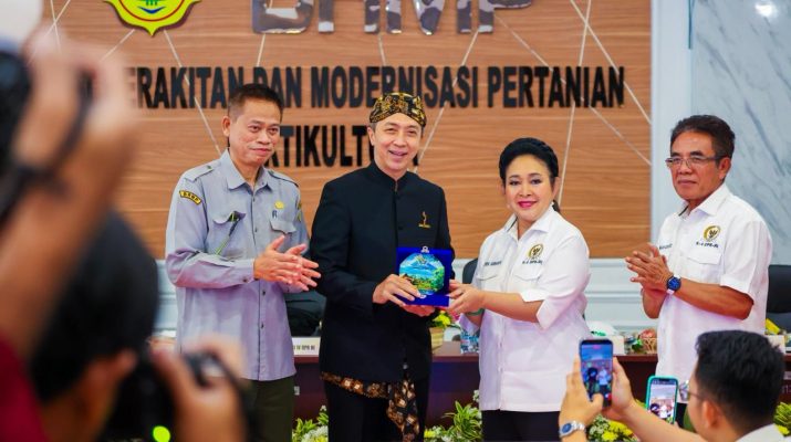 Penghargaan Kualitas Pertanian di Kota Bogor oleh DPR RI