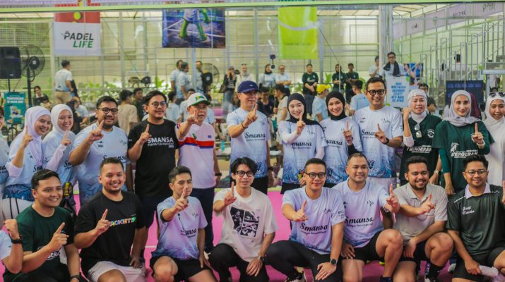 Dedie Rachim Buka SMANSA Cup Padel