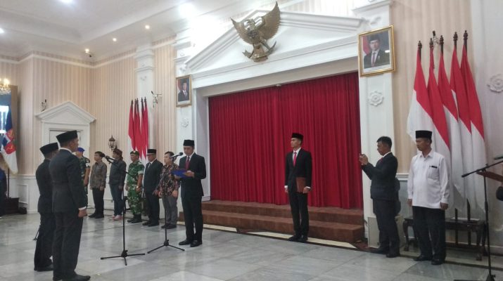 Pelantikan Direktur Baru Perumda Tirta Pakuan