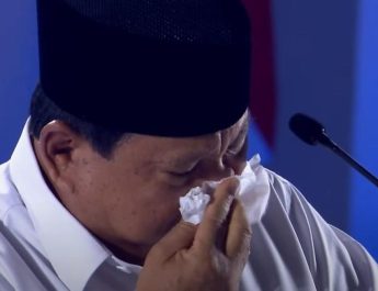 Prabowo Menangis di Istana Saat Bahas Bantuan Indonesia untuk Palestina