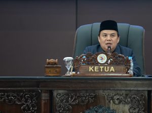 Ketua DPRD Kota Bogor, Adityawarman Adil Dalam Rapat Paripurna 2026