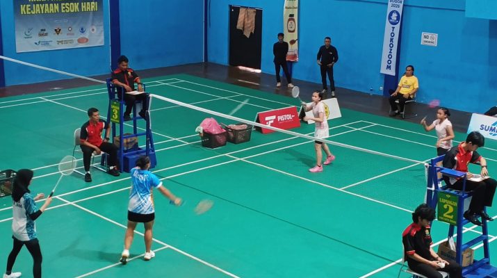 Persaingan Alot di Partai Final Warnai Penutupan Kejurkot Bulu Tangkis Kota Bogor 2026