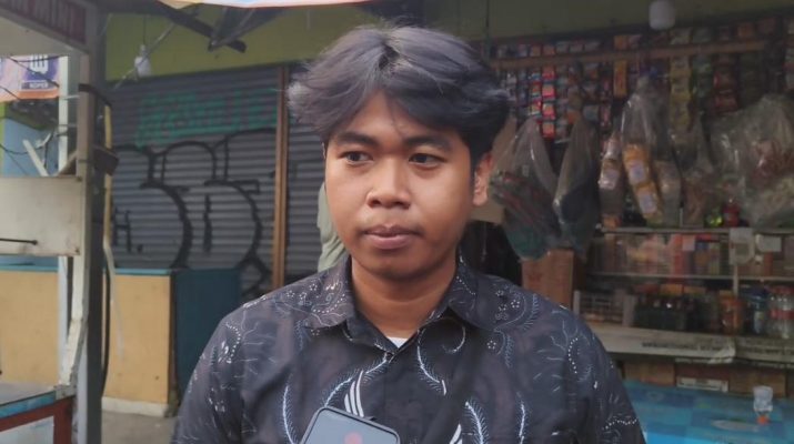 Iqbal (23) debagai salah satu korban dari kecelakaan beruntun di perlintasan Kebon Pedes Kota Bogor.
