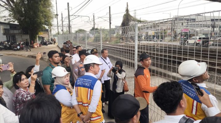 Cegah Kecelakaan, Pemkot Bogor Pagar Jalur KAI Sholeh Iskandar