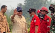Presiden Prabowo Turun Langsung Tinjau Karhutla di Kalimantan Barat