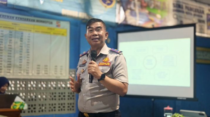 Kadishub Kota Bogor, Sujatmiko Baliarto, memparkan terkait solusi dari masalah angkutan di kota bogor kepada awak media