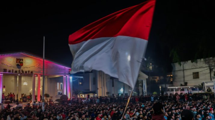 Hujan dan Drama Adu Penalti, Warga Bogor Rayakan Timnas Indonesia Juara